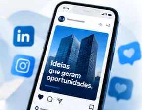 Ilustração de conteúdo de mídia social