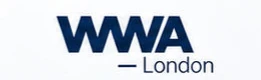 Logomarca WWA London conforme o portfólio